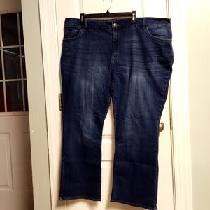 Lee Blue Denim Jeans with Brown Label